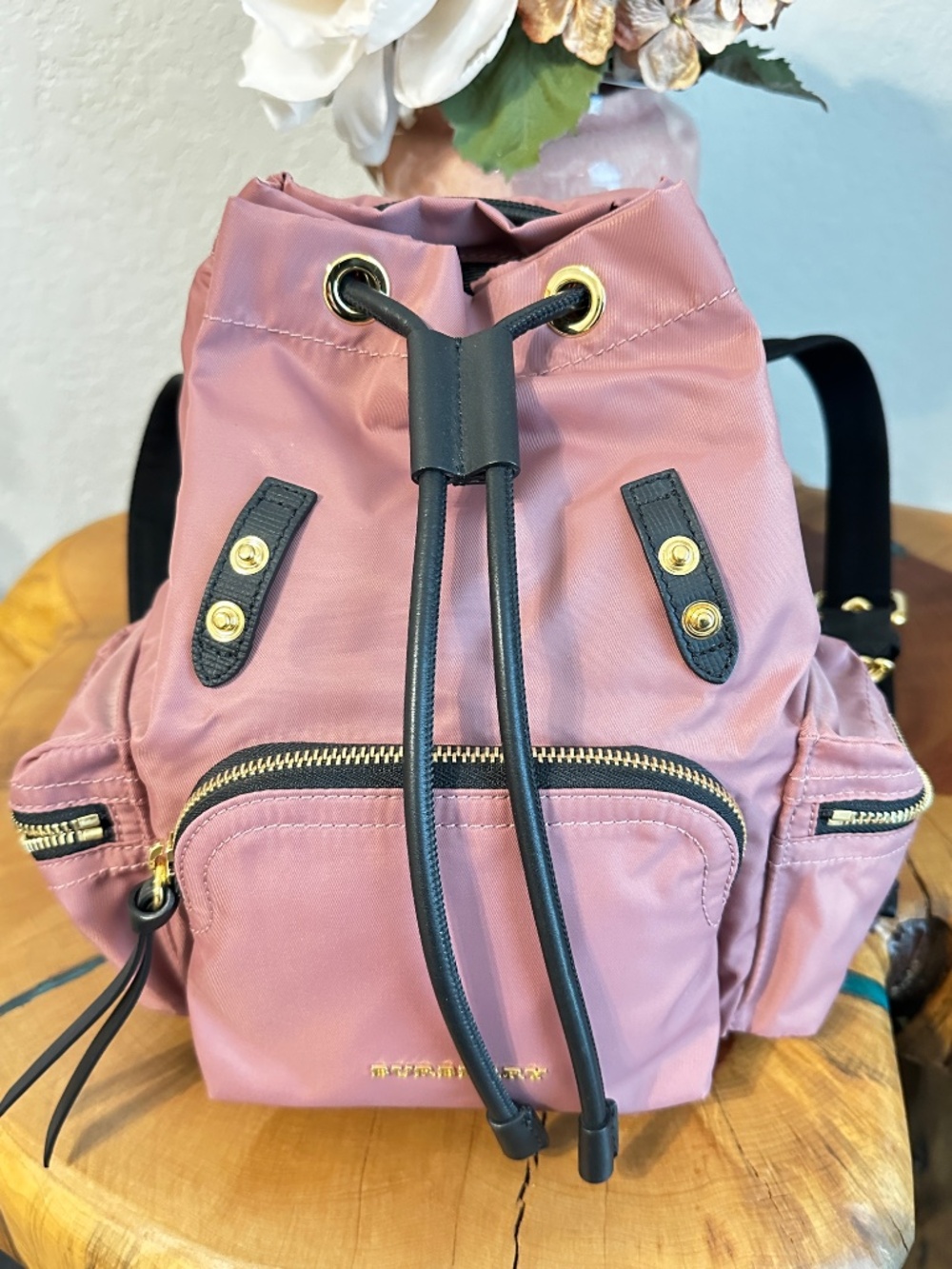 Burberry Nylon Rucksack Pink | NWT - Picture 5 of 17